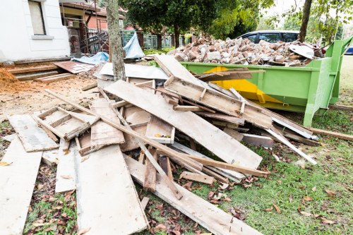 Professional house clearance team in Brompton