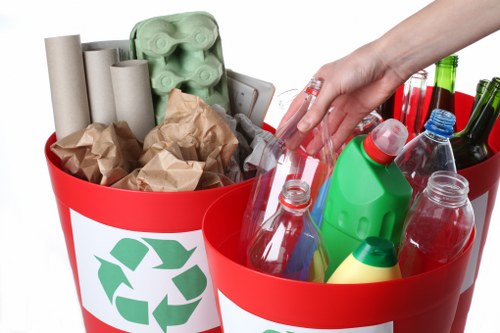 Business Waste Removal Brompton team at work